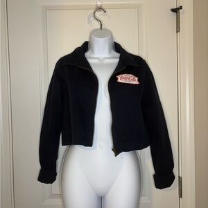 Dark Blue Coca Cola Company Jacket
